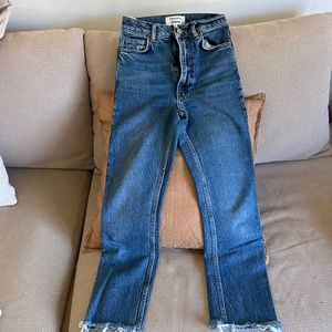 Reformation LizaUltra High Rise Straight Jeans